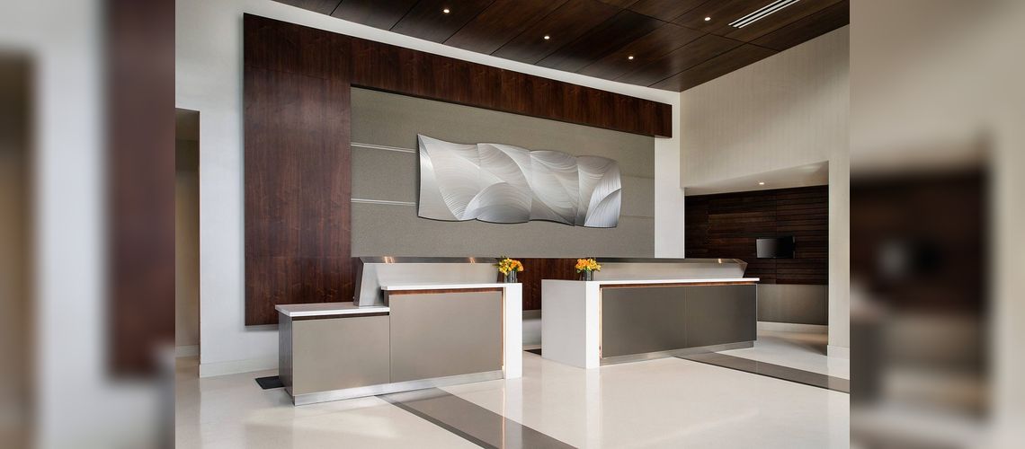 Lobby entrance Residence Inn Los Angeles