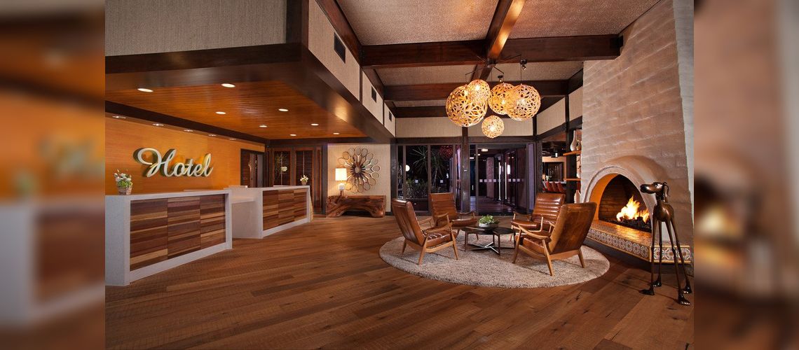 The Garland Hotel lobby