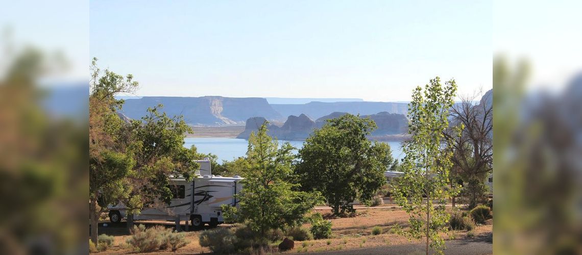 Camping Wahweap et le Lac Powell