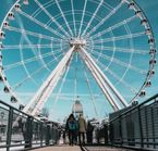 la Grande Roue en hiver