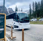 Navette pour le lac Moraine