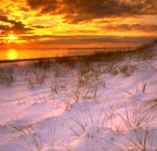 Coucher de soleil sur Cape Cod