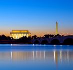 Washington vue de la Potomac River