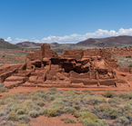 Près de Flagstaff, Wupatki National Monument