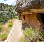 Près de Flagstaff, Walnut Canyon National Monument