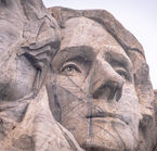 Mont Rushmore, détail sur Thomas Jefferson