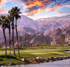 Palm Springs, golf course with a view