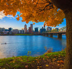 Portland, the Willamette River