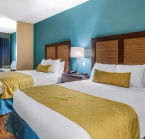 Best Western Plus Galveston Suites, double queen room