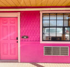 Big Texan Motel, the motel's colourful facades