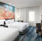 Courtyard Fort Worth Historic Stockyards, two queen room