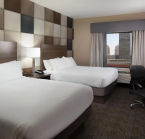 Holiday Inn Express Downtown Bricktown, two queen room