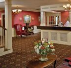 Front desk and lobby