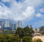 Boston and beach view