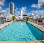 Rooftop outdoor pool