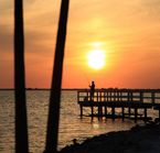 Fishing pier near the hotel 