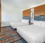 Aloft Phoenix Airport, two queen room