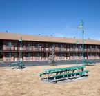 Bryce View Lodge rooms outside view