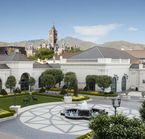 Garden in the courtyard