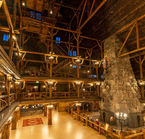 Old Faithful Inn, lobby