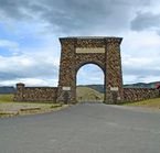 Roosevelt Arch à l'entrée