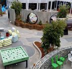 Outdoor gathering area