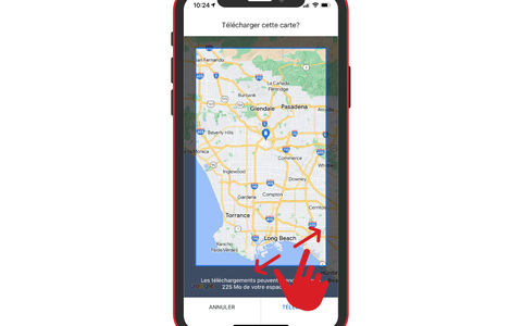 Utiliser Google Maps hors connexion