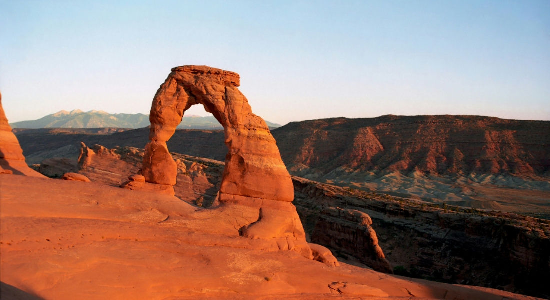 Parc national Utah Delicate Arch dans le parc national des Arches