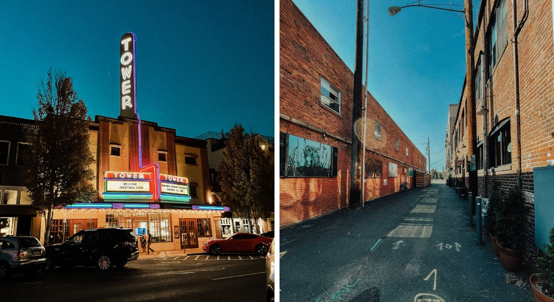 Meilleur circuit en Oregon Downtown Bend en Oregon