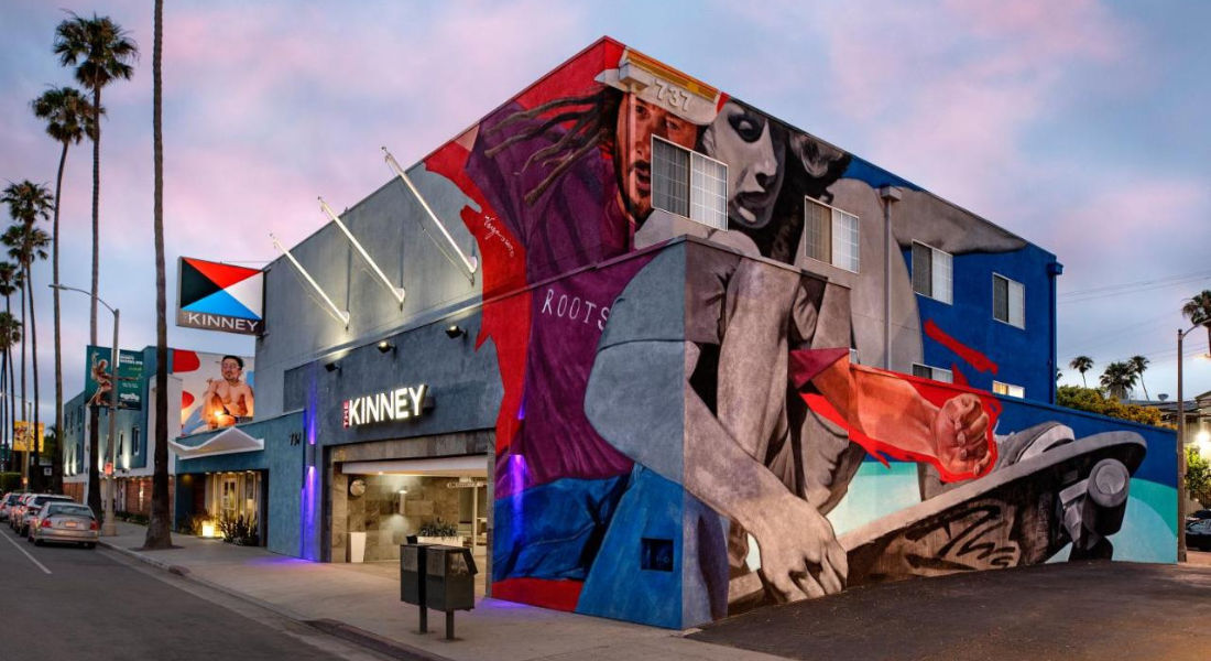 The Kinney Venice Beach Hotel in Los Angeles Night Los Angeles