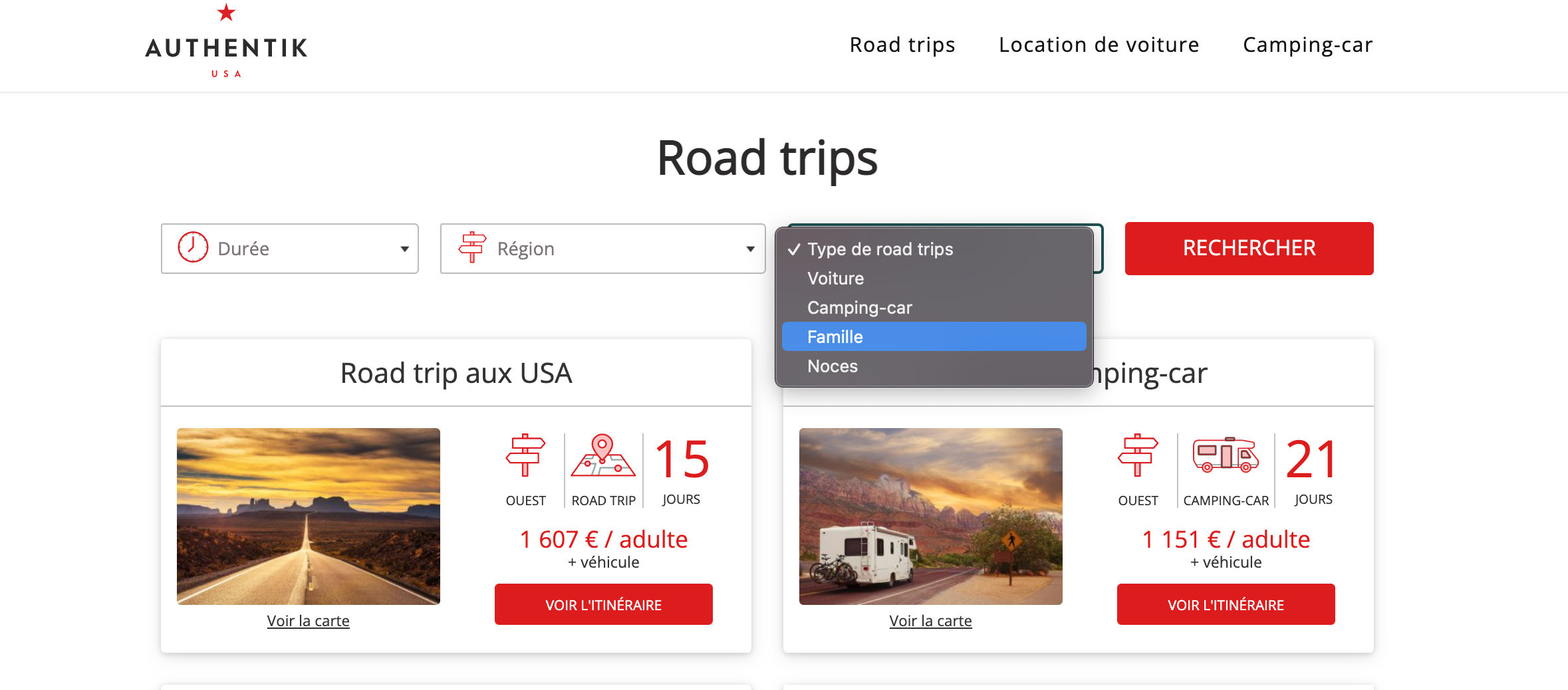 planificateur de road trip