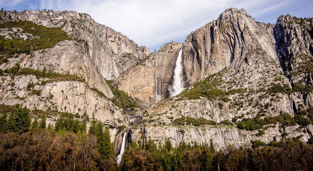 iStock-1154879387 @Chris LaBasco. Waterfall in Yosemite National Park