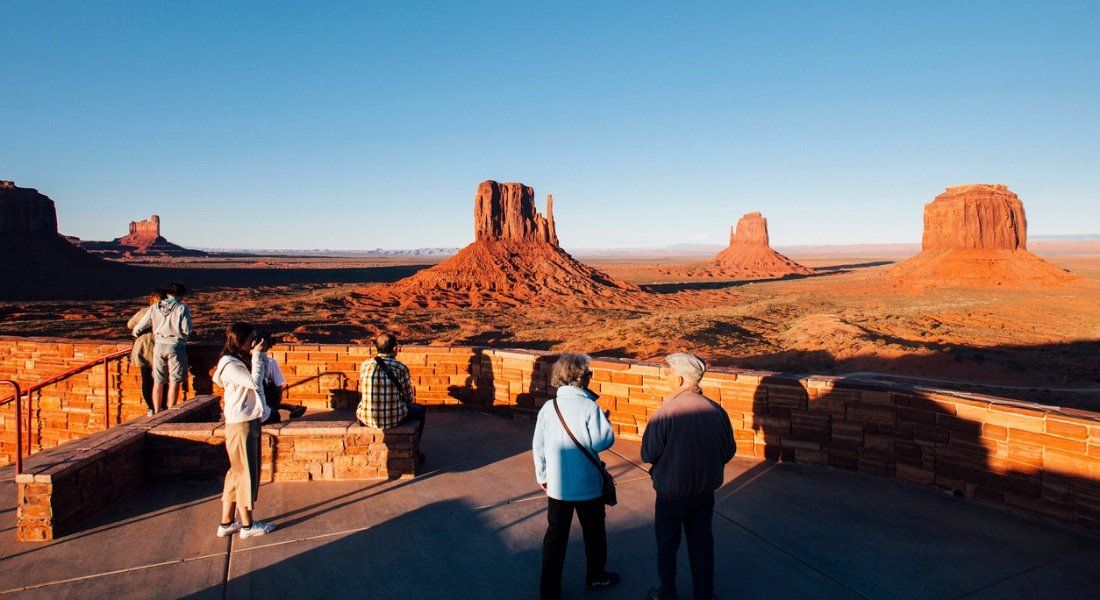 most beautiful sunsets in the USA Visitor Center, Monument Valley