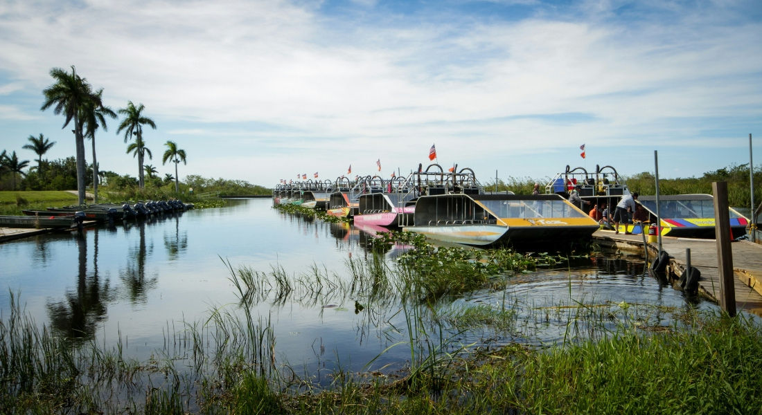 Tour de bateau dans les Everglades activités enfants Floride