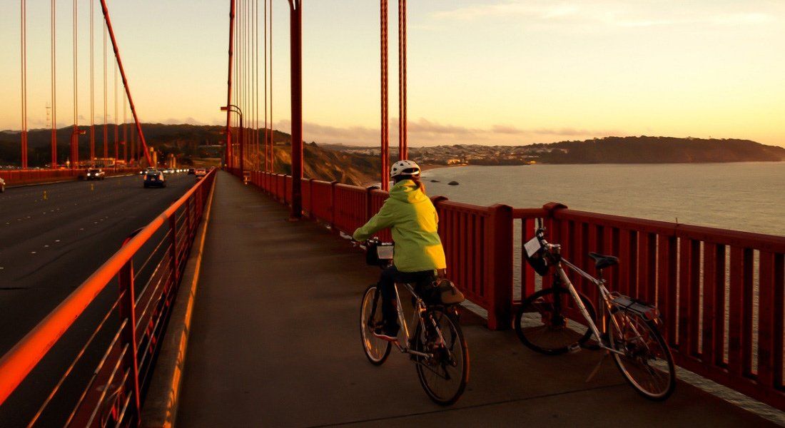 bike rental in San Francisco acces golden gate bridge