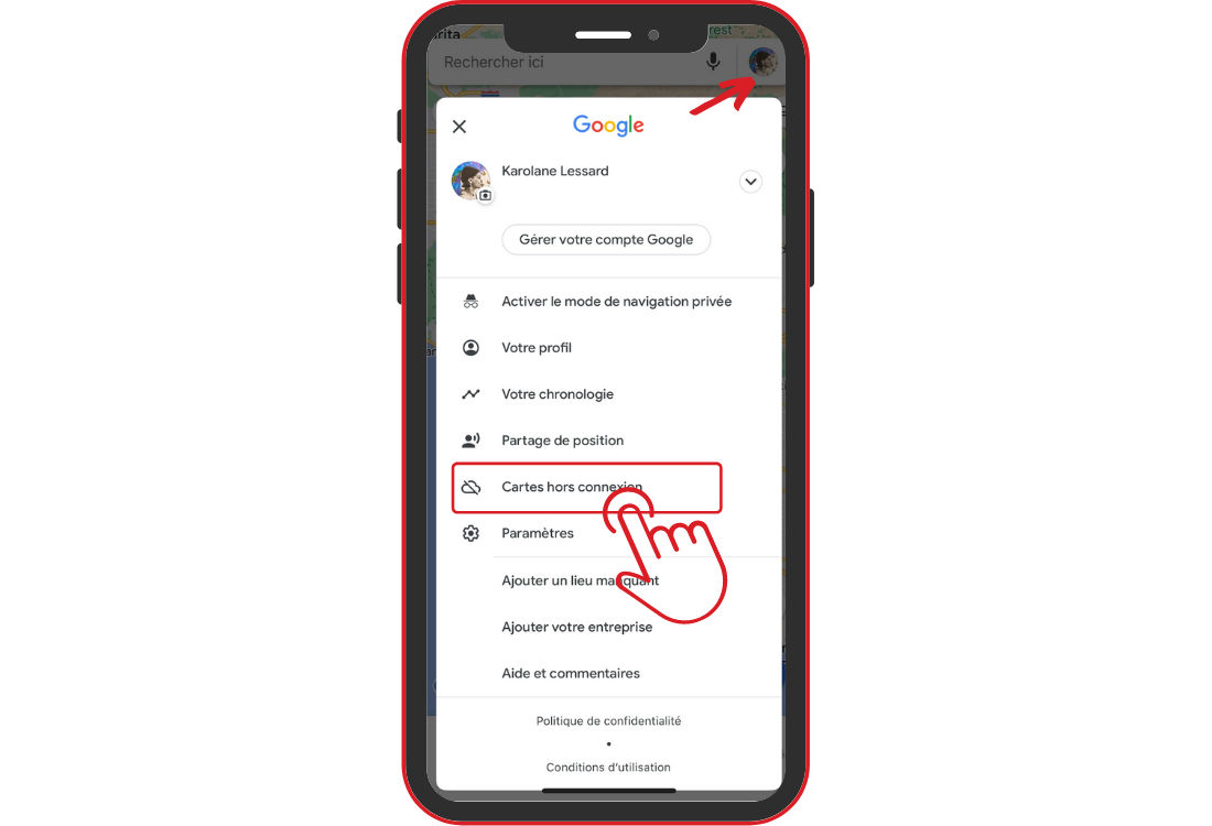 Comment utiliser le GPS de Google Maps hors connexion