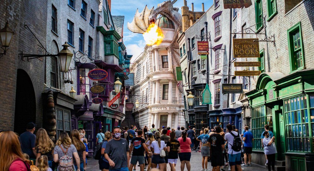 @Photo Spirit - Shutterstock_1948518556 parc d'attraction sur la thématique d'Harry Potter