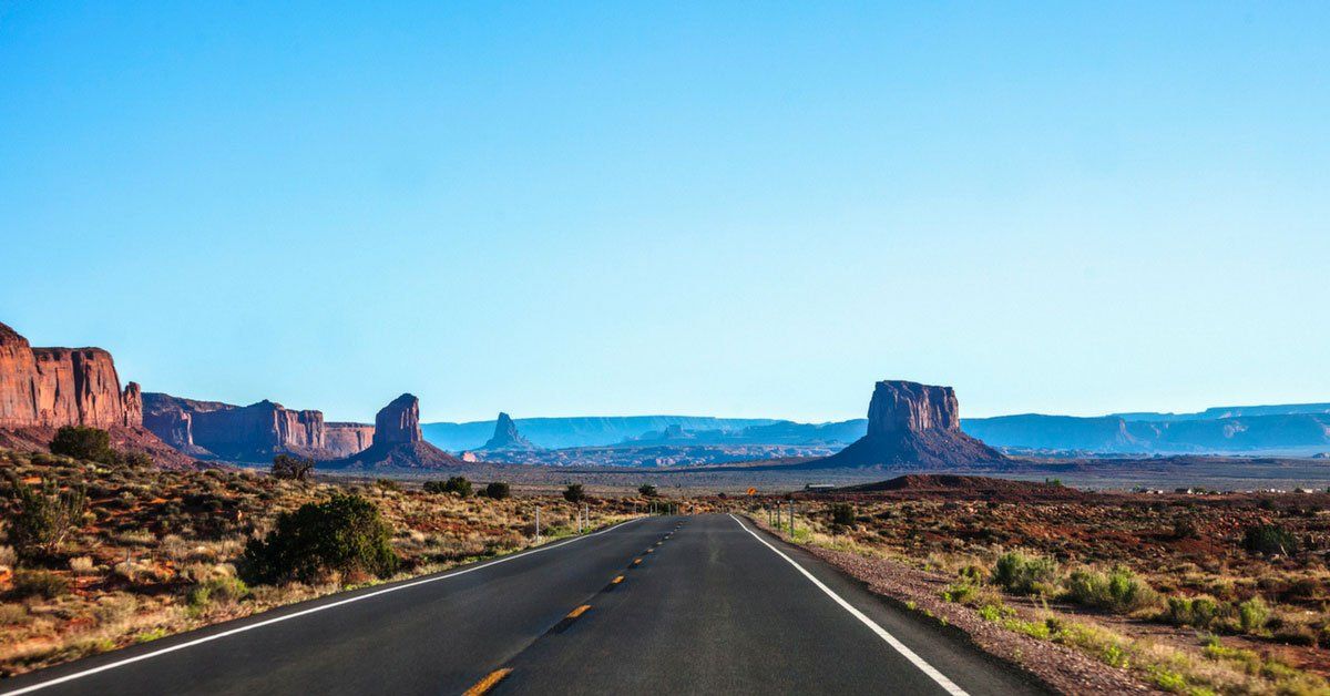 Forest gump point monument valley Comment se rendre à Monument Valley