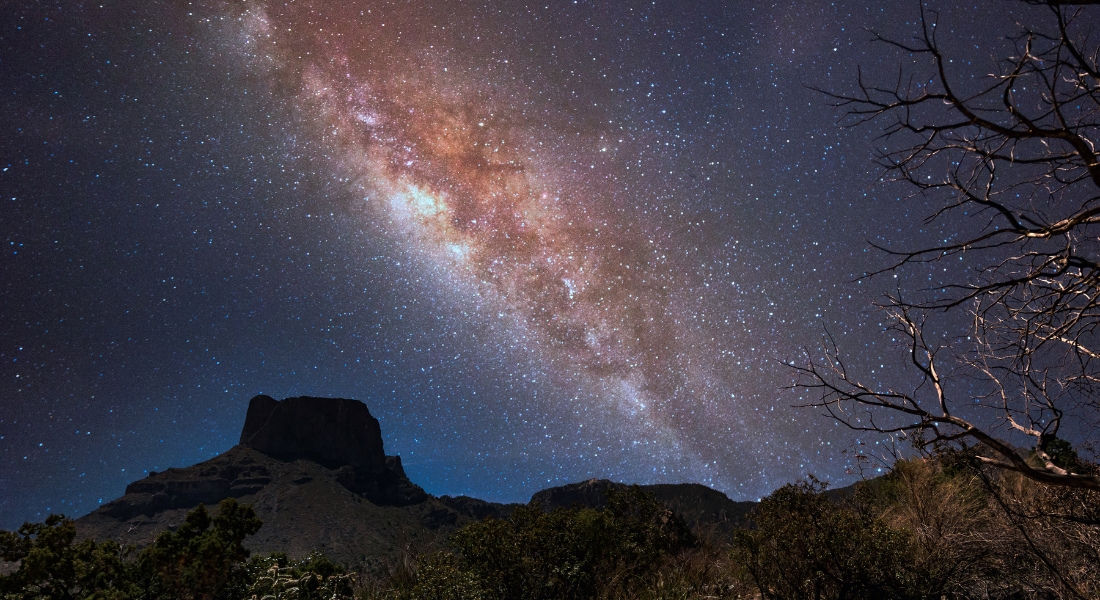 Starry sky, Big Bend national Park Starry sky in Big Bend Park