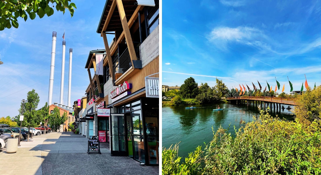 Quoi faire à Bend? Old Mills District à Bend