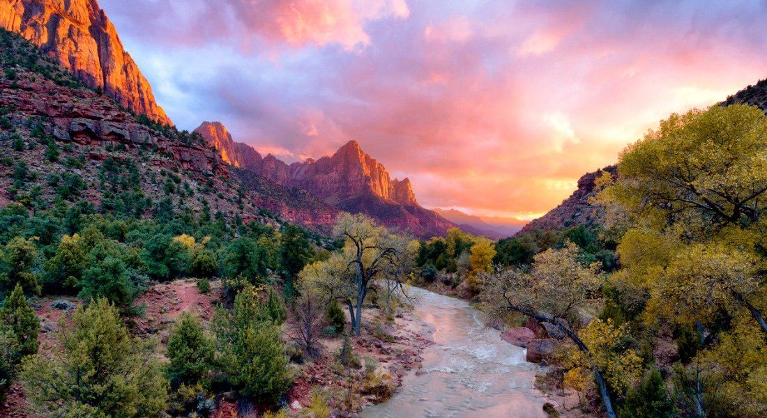 zion national park what to see visit Zion by car