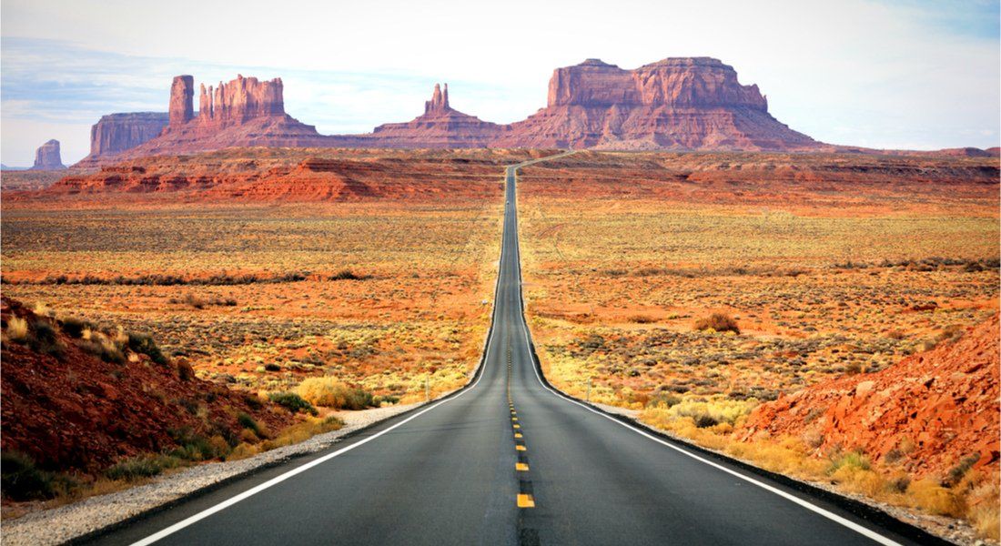 Highway 163 monument valley