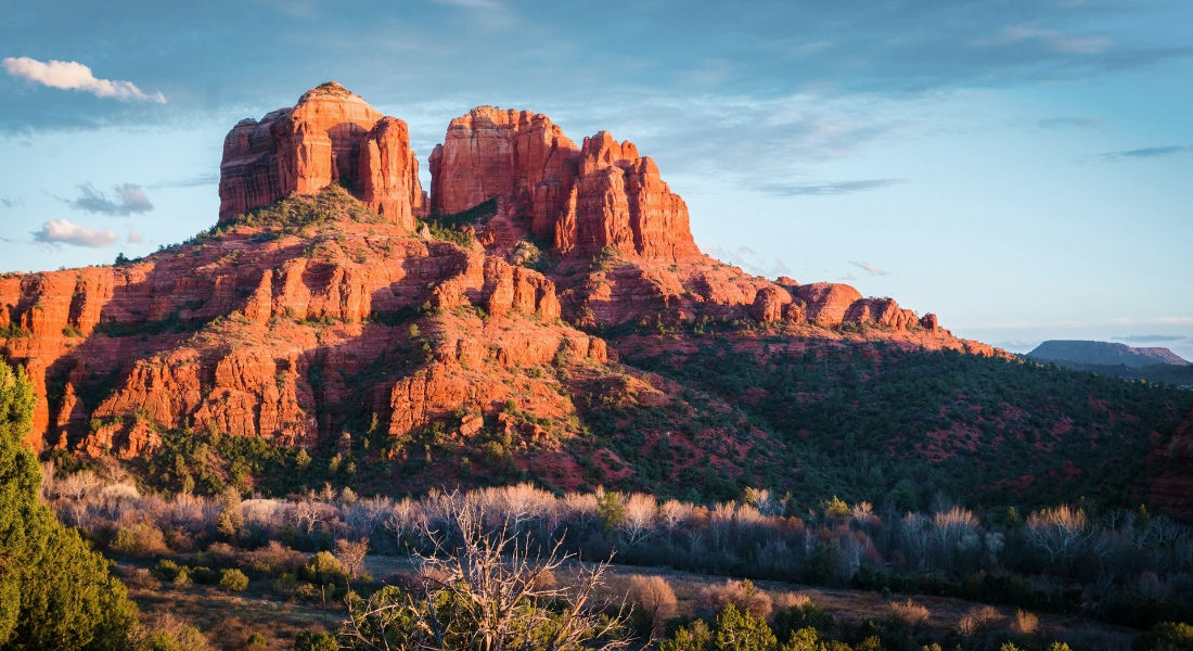 Cathedral Rock Vue sur Cathedral Rock à Sedona