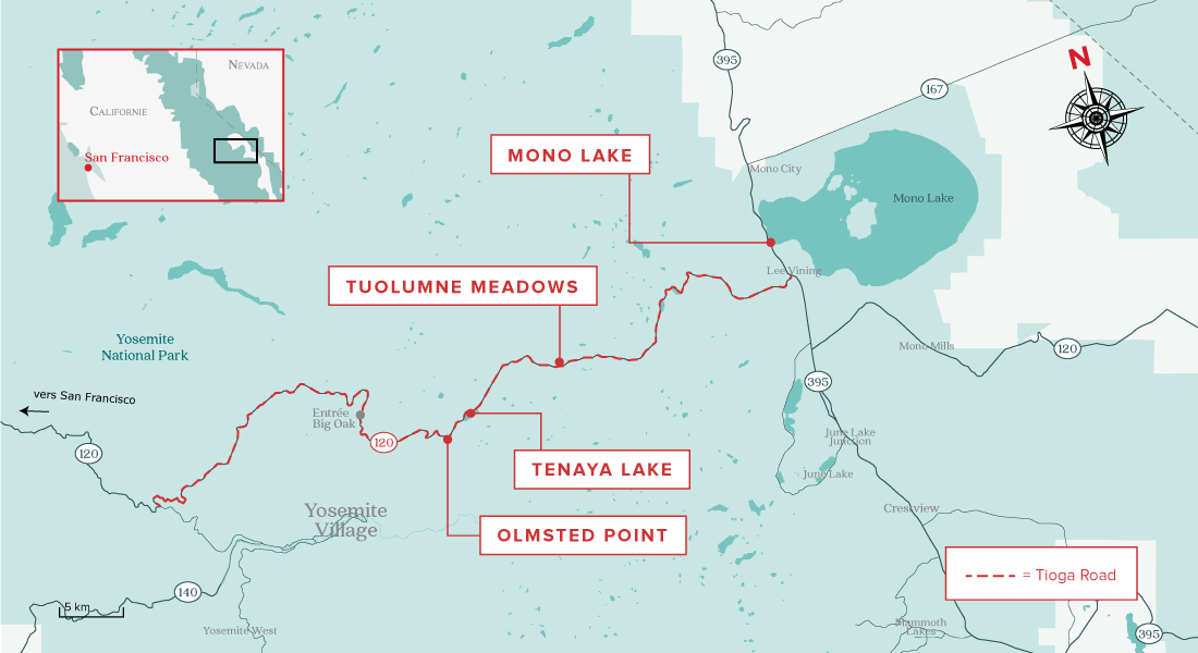 La Tioga Road du parc national de Yosemite [Le guide complet]