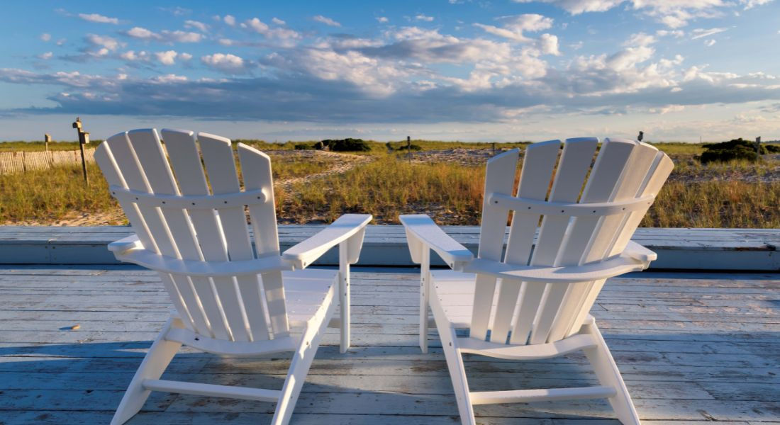 Transats sur la plage de Cape Cod 2 Transats sur la plage de Cape Cod