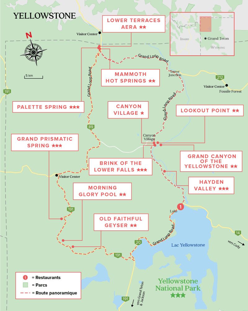 Yellowstone Carte